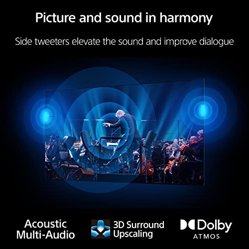 Sony BRAVIA XR Class Full Array LED 4K HDR Google TV (2023) (Renewed)