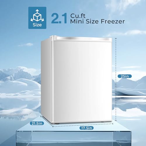 Upright freezer 7-grade Thermostat Control