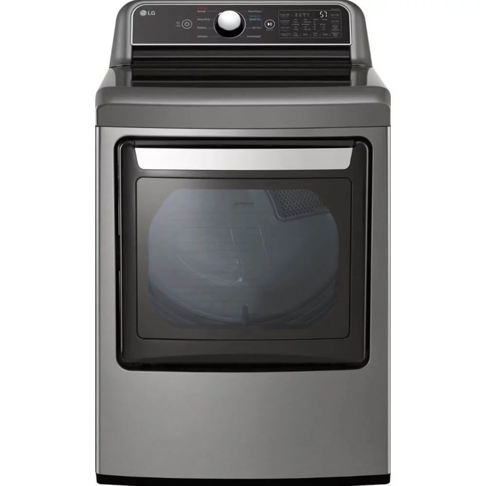 Lg Dlg7401 27" Wide 7.3 Cu. Ft. Energy Star Certified Gas Dryer - Graphite Steel