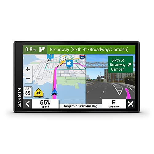 Garmin DriveCam™ 76, Large, Easy-to-Read 7” GPS car Navigator, Built-in Dash Cam, Automatic Incident Detection, High-Resolution Birdseye Satellite Imagery