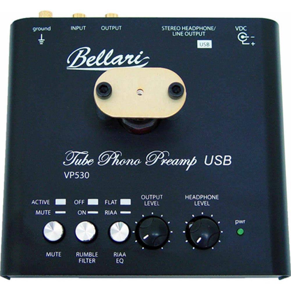 Bellari Vp530 Tube Phono Preamp with USB Output
