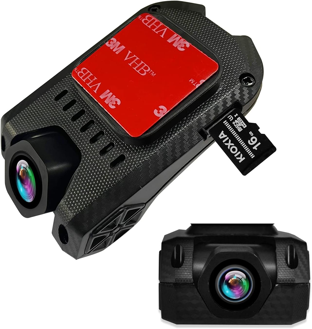 Citreal Dash Cam Ultra Clear Night Vision 2021 Dash Camera for Cars USB DVR Dash Cam Driving Recorder with Parking Mode 170°Wide Angle Loop Recording with 16GB Micro SD Card Pack of 2
