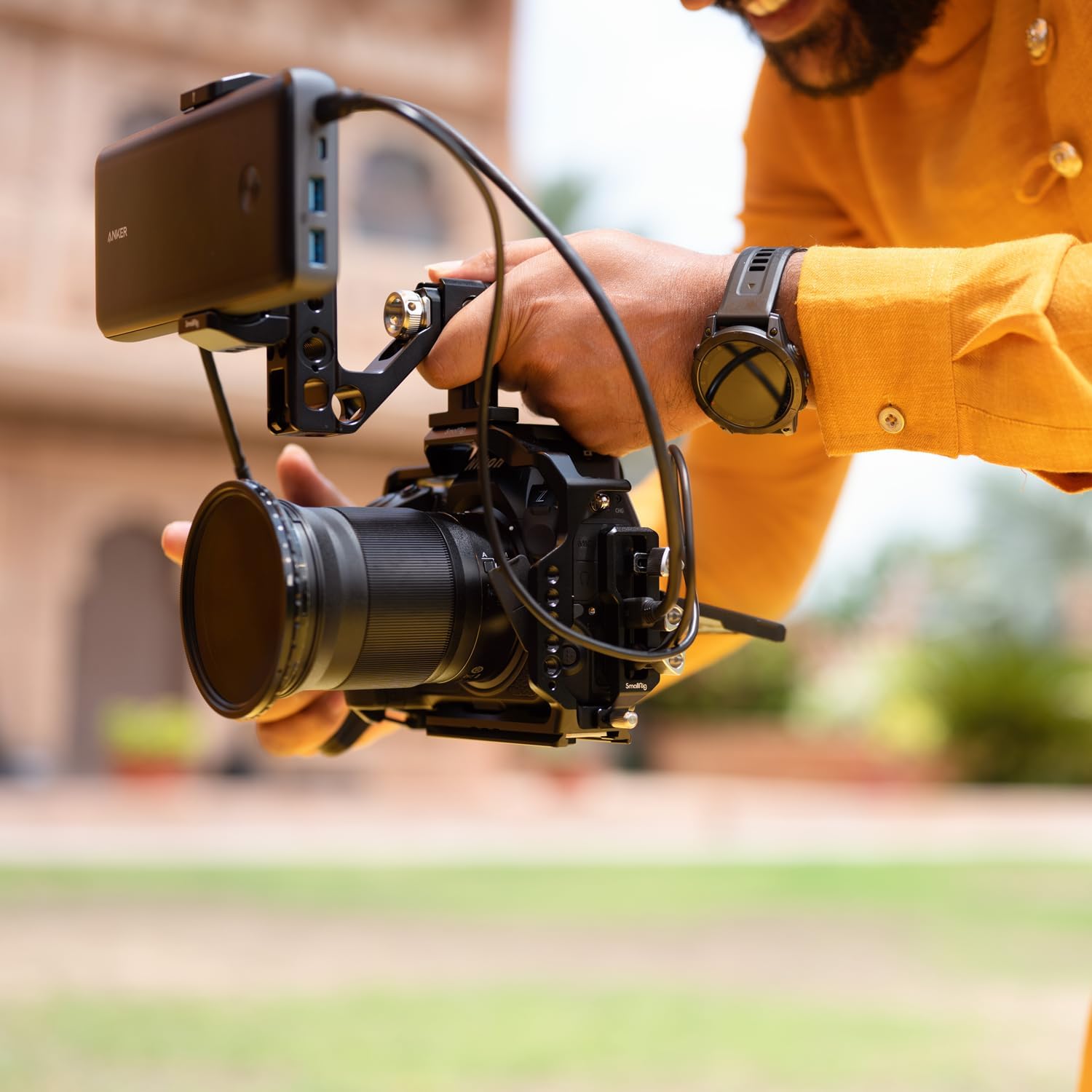 Nikon Z8 Professional Full Frame Mirrorless 8K Video & Stills Hybrid FX Camera Body with 70-180mm F2.8 Zoom Lens Kit 1695 Bundle with Deco Gear Photography Bag + Microphone + Monopod & Accessories
