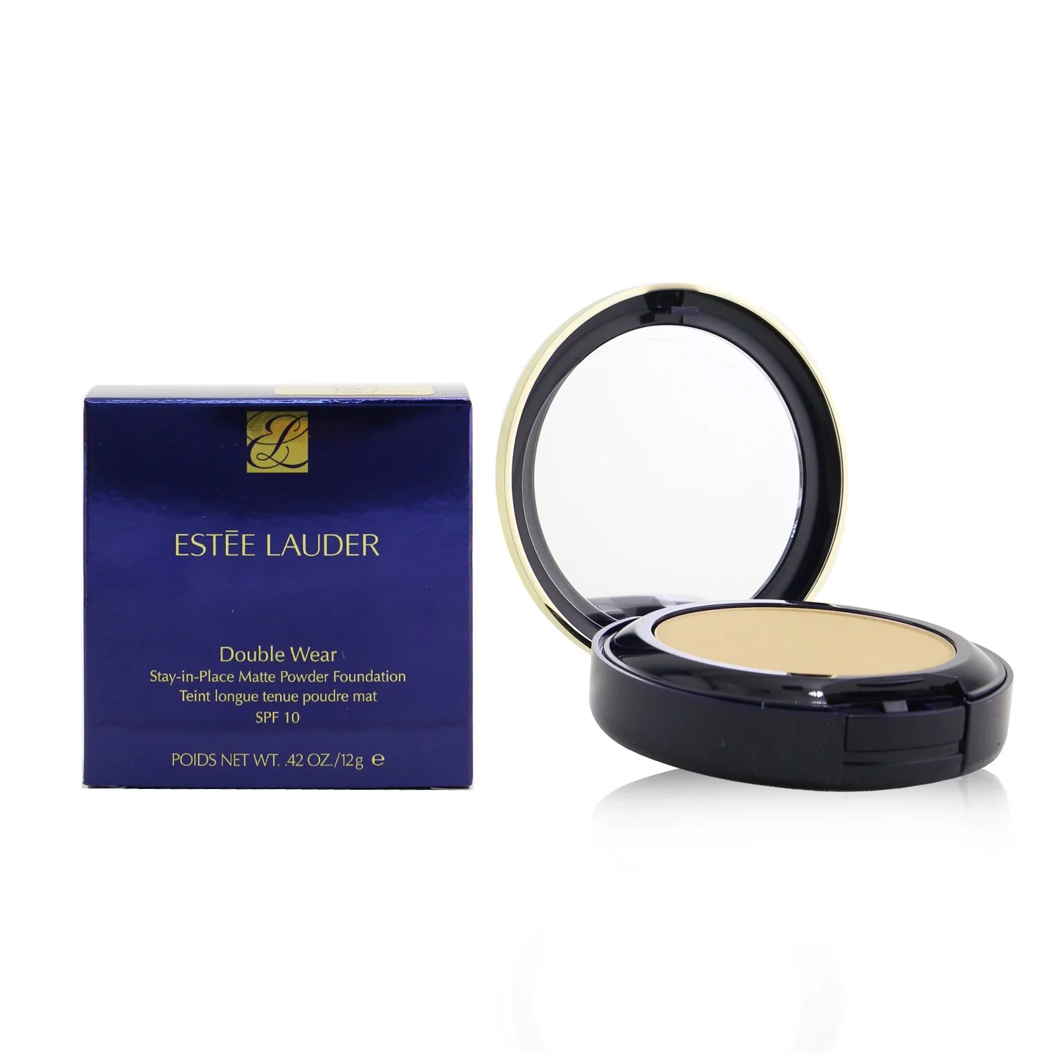Estee Lauder Double Wear Stay In Place Matte Powder Foundation SPF 10 - # 3W1 Tawny  12g/0.42oz