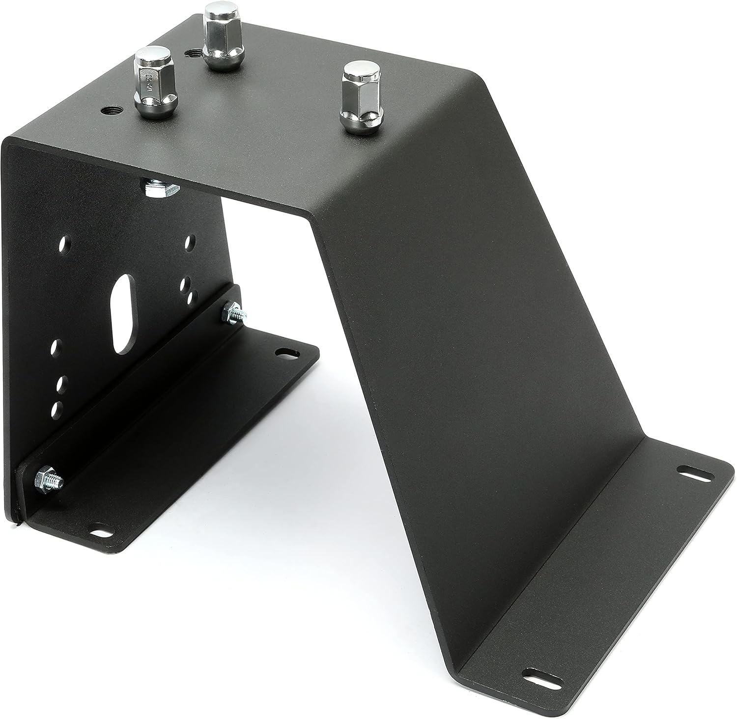 KUAFU Spare Tire Carrier Mount Compatible with 1987-1995 YJ, 1997-2006 TJ and 2004-2006 Wrangler LJ Models Heavy Duty Textured Black