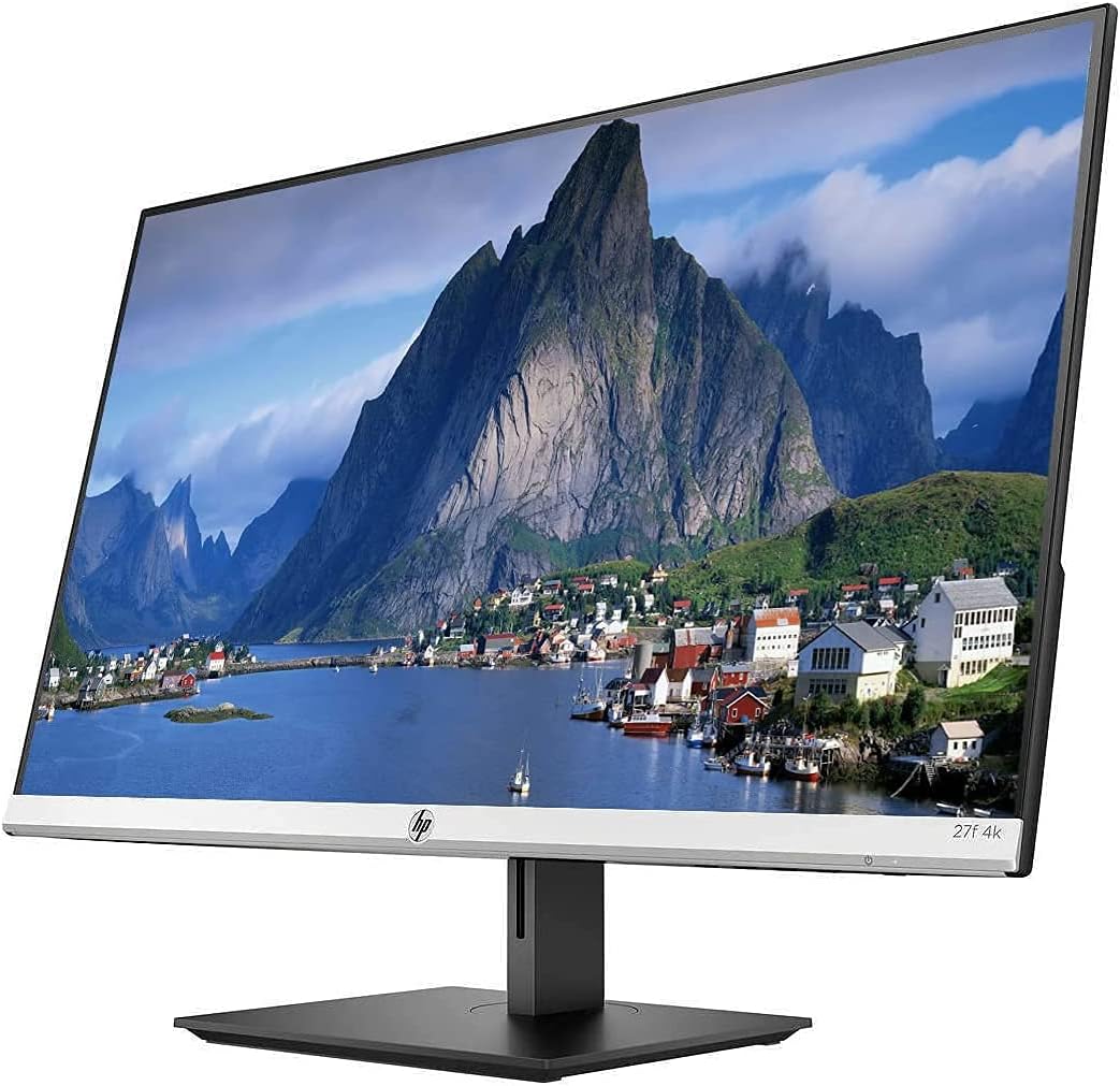 2022 Premium HP 24f 75Hz 24 Widescreen IPS LED FHD 1080P Anti-Glare Monitor for Business and Student, 5 ms Response Time, FreeSync, HDMI VGA, 178°, AllyFlex HDMI Cable