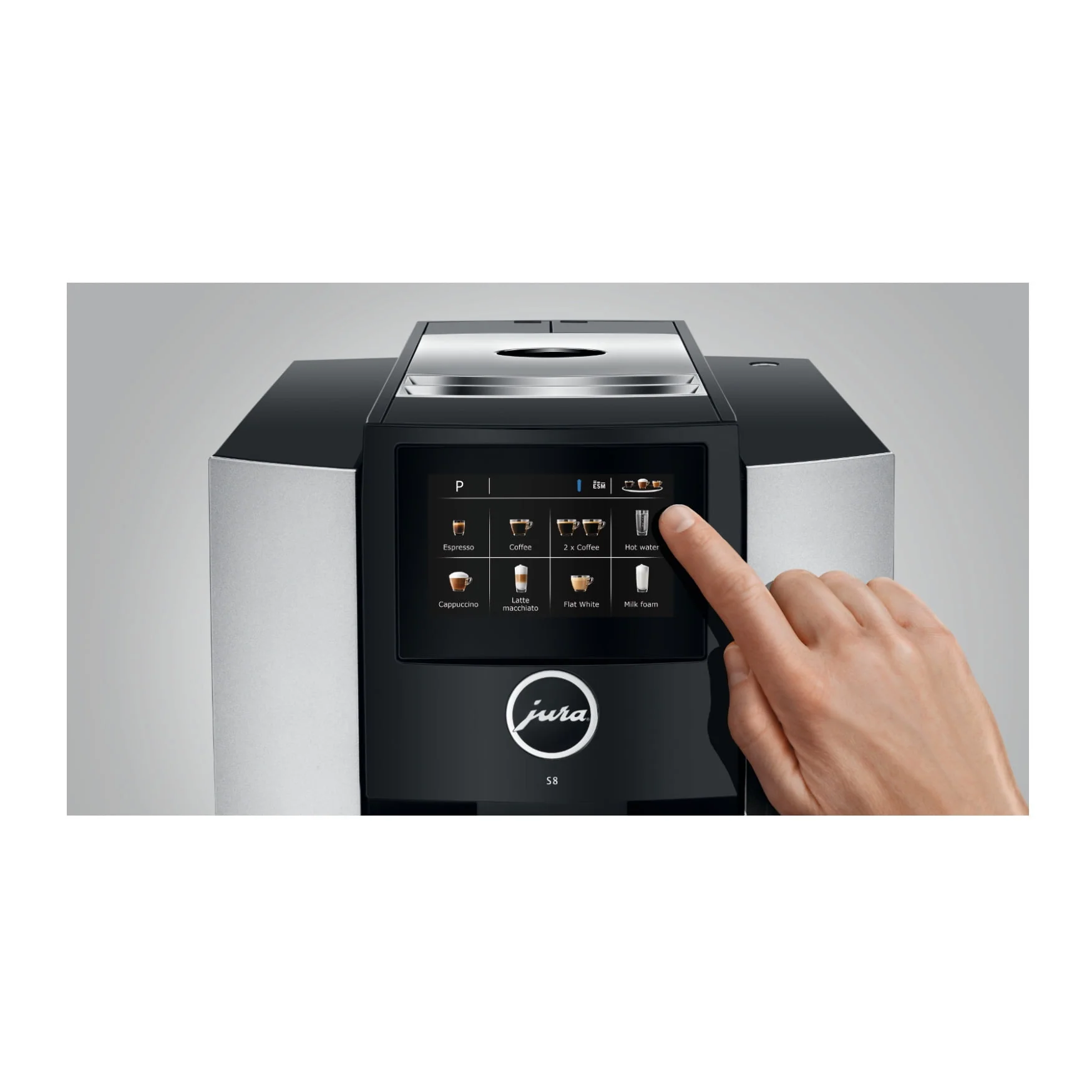 Jura S8 Multifunction Automatic Coffee & Espresso Machine | Chrome