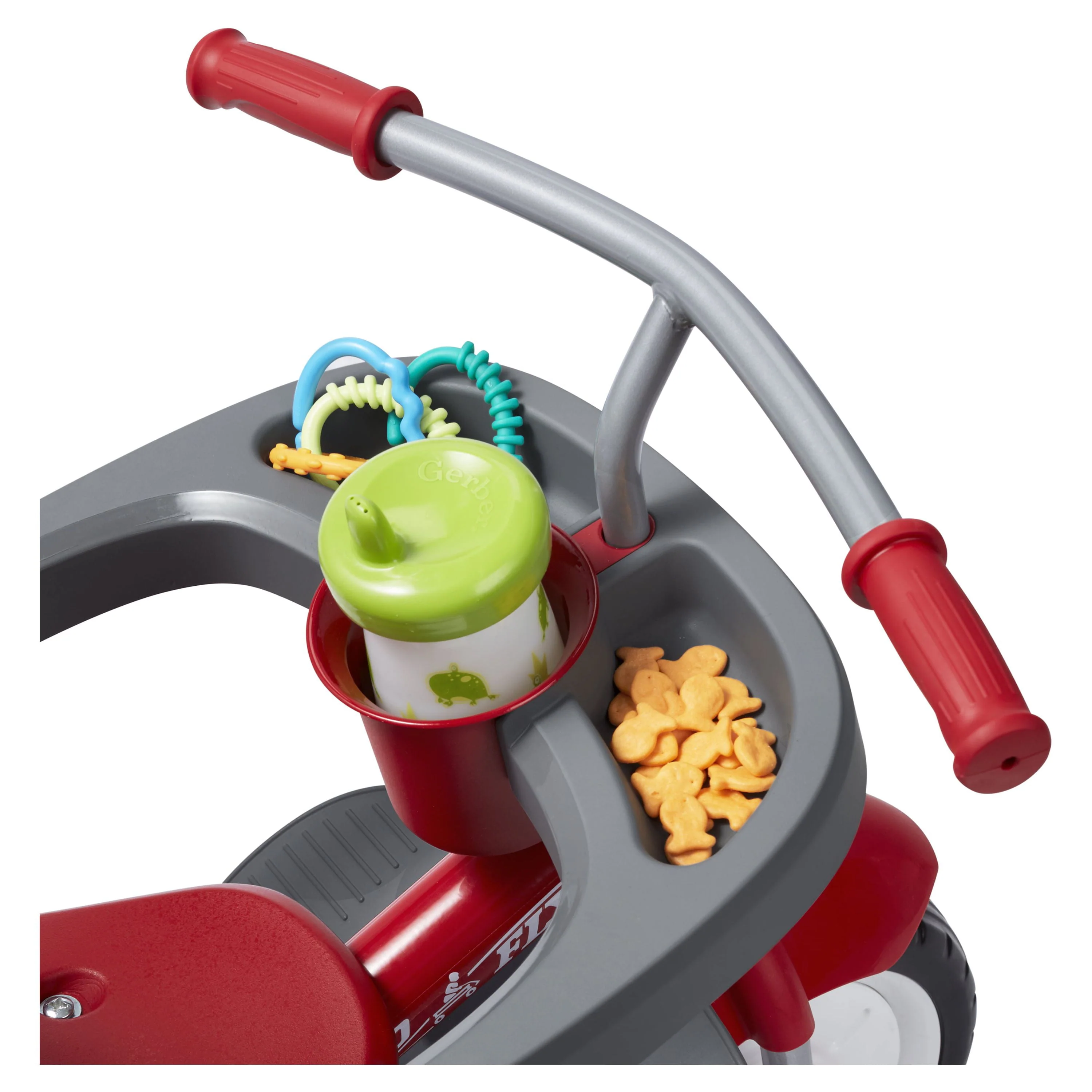 Radio Flyer, 4-in-1 Stroll 'n Trike, Grows with Child, Red