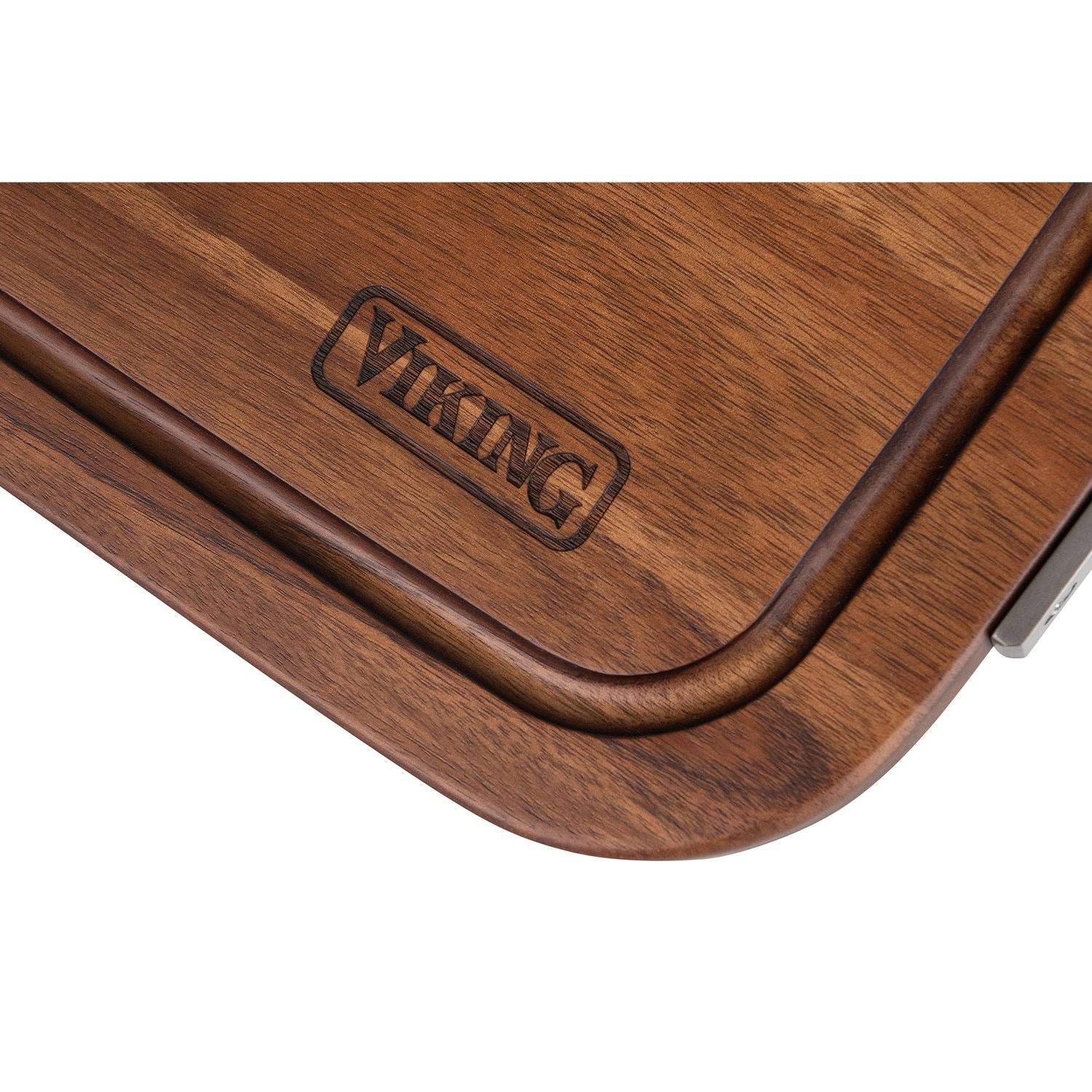 Viking Acacia Carving Board with Juice Well