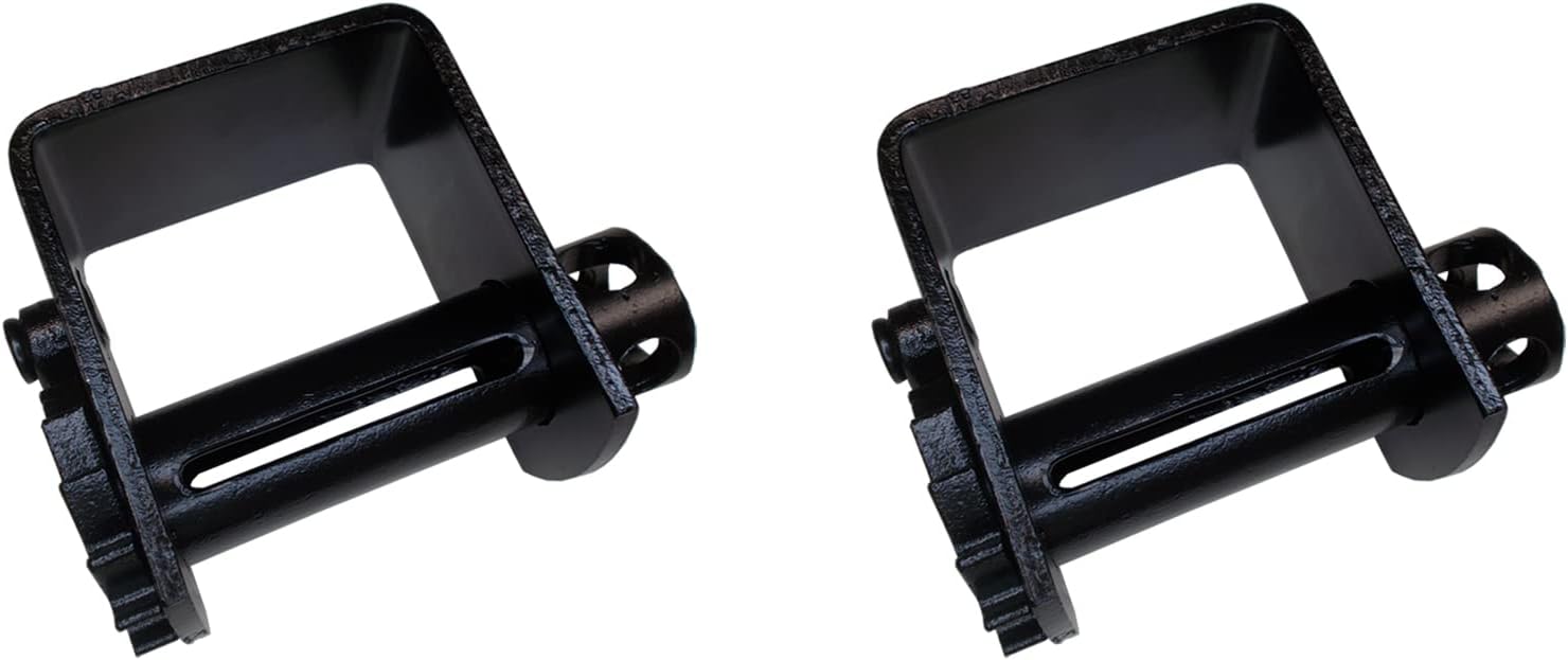 Mega Cargo Control (2 - Pack) Combination Weld-On Winch Flatbed Trailer Winches | for 2" - 4" Winch Strap, Truck, Flatbeds, Trailers (Standard Profile 140 mm) Pack of 2