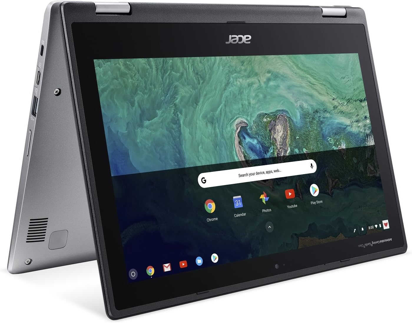 Acer Chromebook Spin 11 Convertible Laptop, Intel Celeron N3350, 11.6" HD Touch Display, 4GB DDR4, 32GB eMMC, 802.11ac WiFi, Wacom EMR Pen, CP311-1HN-C2DV