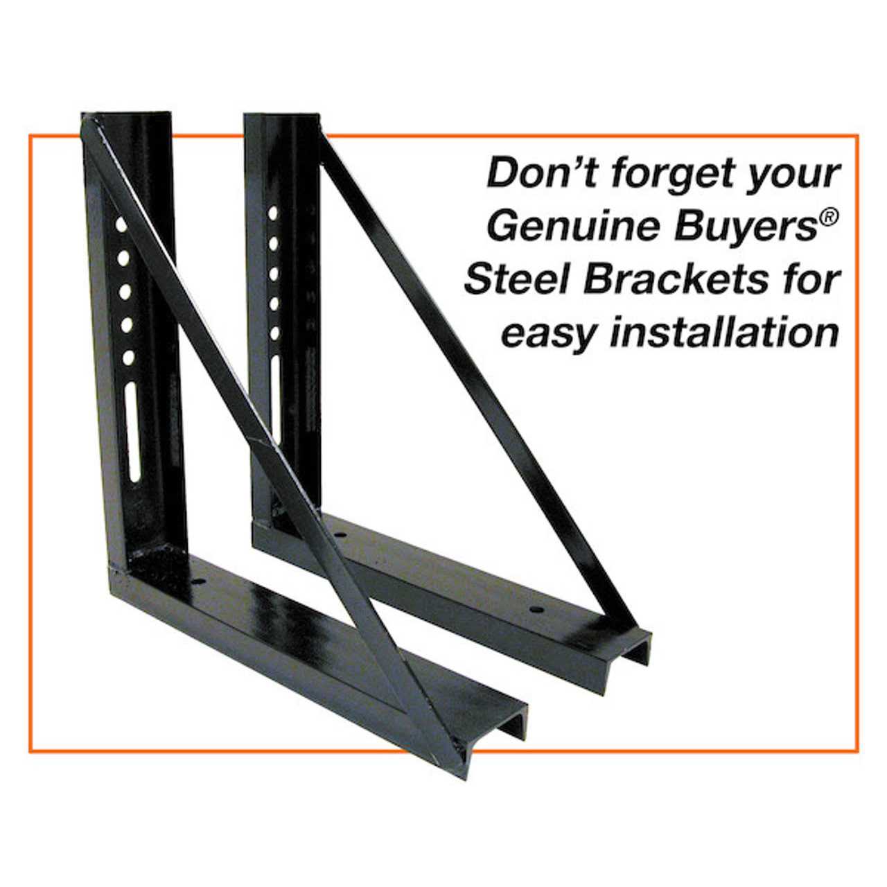 Buyers Products Steel Underbody Truck Box with Diamond Tread Aluminum Door Black 1702505 - Shop Hardware Tools Online Store