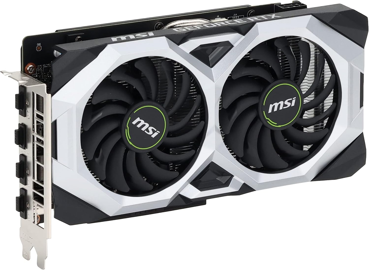 MSI Gaming GeForce RTX 2060 126GB GDRR6 192-bit HDMI/DP 1680 MHz Boost Clock Ray Tracing Turing Architecture VR Ready Graphics Card (RTX 2060 Ventus 12G OC)