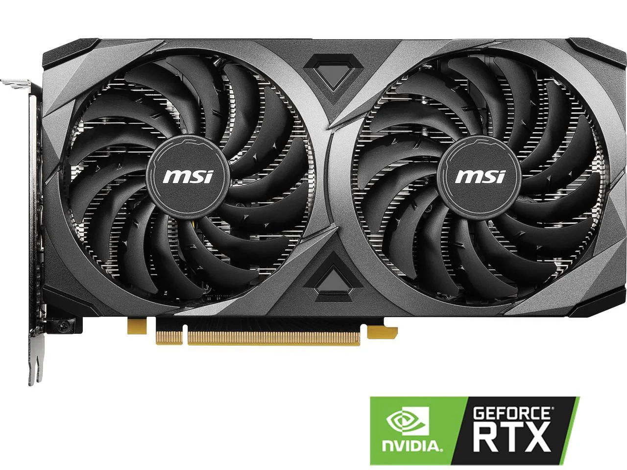 MSI NVIDIA GeForce RTX 3060 Graphic Card - 12 GB GDDR6 - 1.81 GHz Boost Clock - 192 bit Bus Width - PCI Express 4.0 - DisplayPort - HDMI