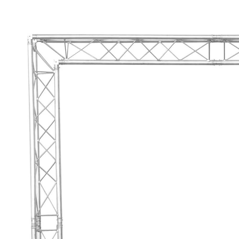 Global Truss 8 x 8-Foot Mobile DJ Goalie Post Truss System
