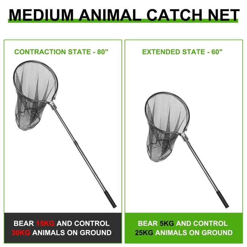 Dayimado Catch Net, Small Animal Catcher Net for Chicken, Duck, Goose, Fish, Cat, Bird and Others - Pet Supplies online store