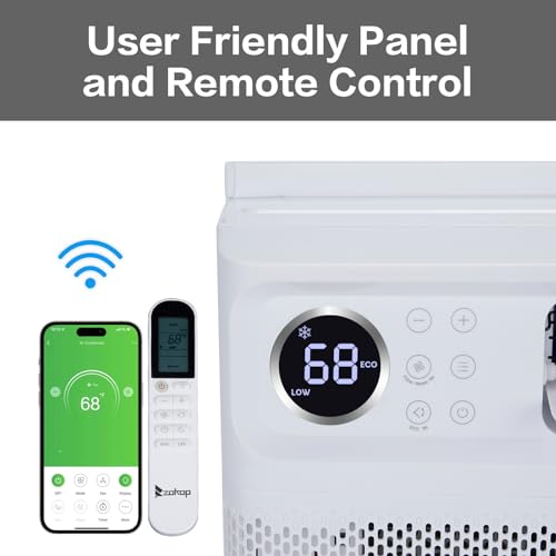 Winado Window Air Conditioner Inverter with Remote & APP Control
