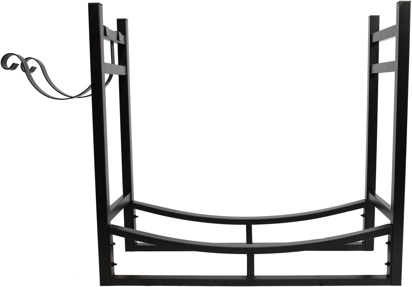 1. GO 3 Feet Indoor/Outdoor Heavy Duty Firewood Log Rack with wood Holder, 30 Inch Tall