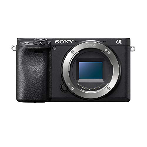 Sony Alpha a6400 Mirrorless Camera: Compact APS-C Interchangeable Lens Digital Camera with Real-Time Eye Auto Focus, 4K Video, Flip Screen & 16-50mm Lens - E Mount Compatible - ILCE-6400L/B, Black