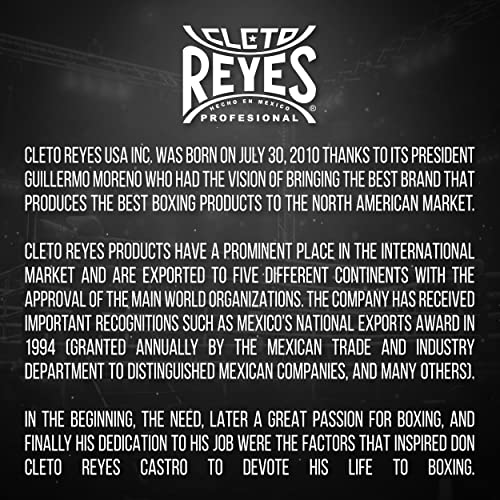 CLETO REYES Training Boxing Gloves with Hook and Loop Closure for Sparring and Heavy Punching Bags, Men and Women, MMA, Kickboxing, Muay Thai