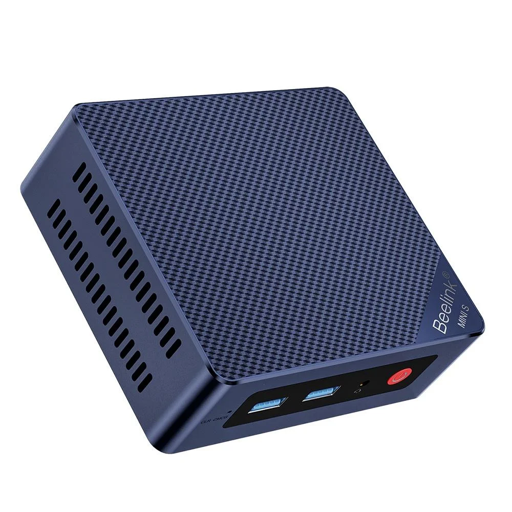Beelink Mini S12 Mini PC Intel Processor N95 Windows 11 Pro 8GB RAM 256GB SSD Mini Desktop Computer - Curated Treasures Market