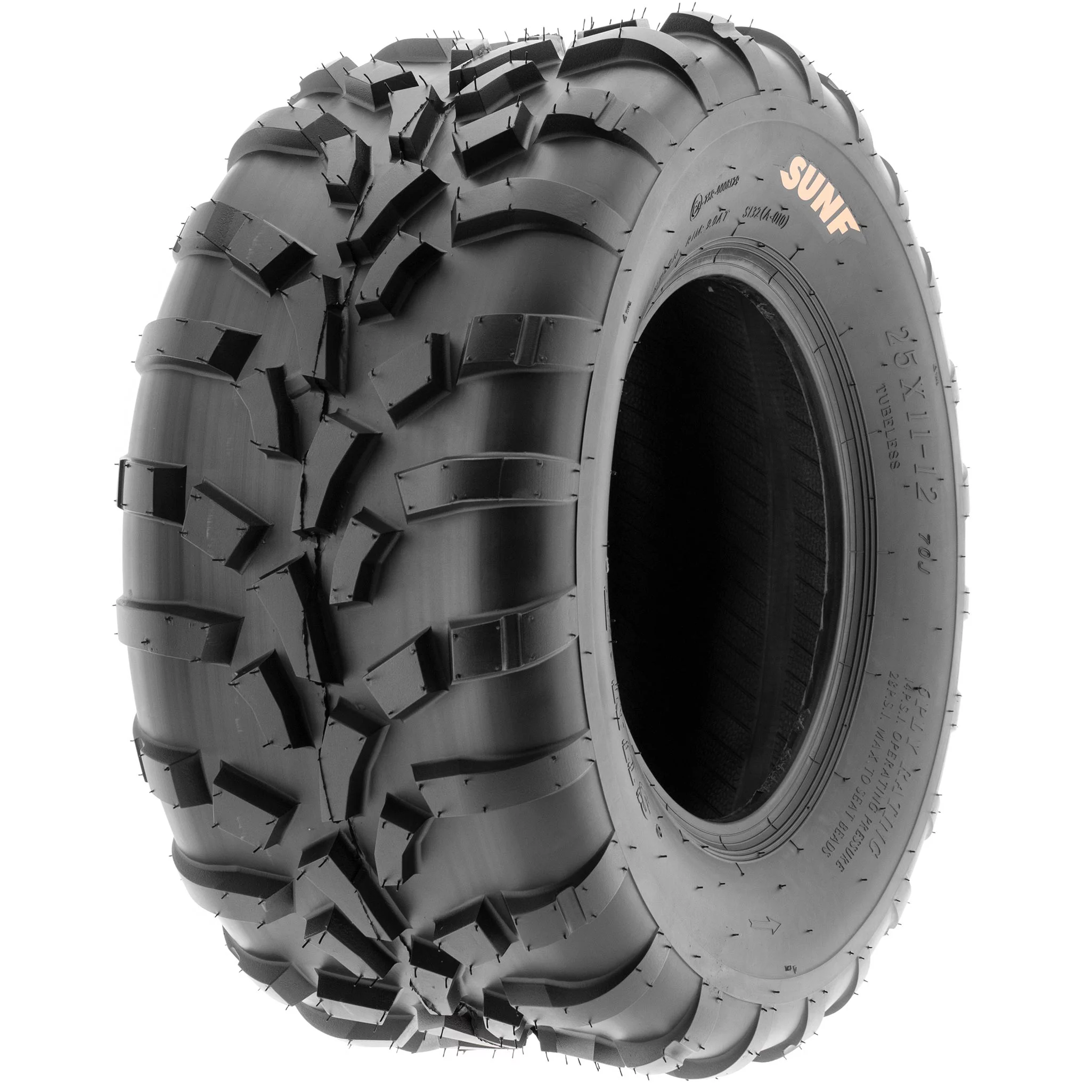 SunF All Trail ATV UTV Tires 25x11-10 6 PR A010 (Pair of 2)