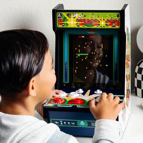 Arcade Classics - WWE Counter Series Game Machine, 4 Games, 8" Liquid Crystal Screen - Mini Cabinet, Portable Gaming, Retro, Countertop Console, Basement Decoration, Man Cave