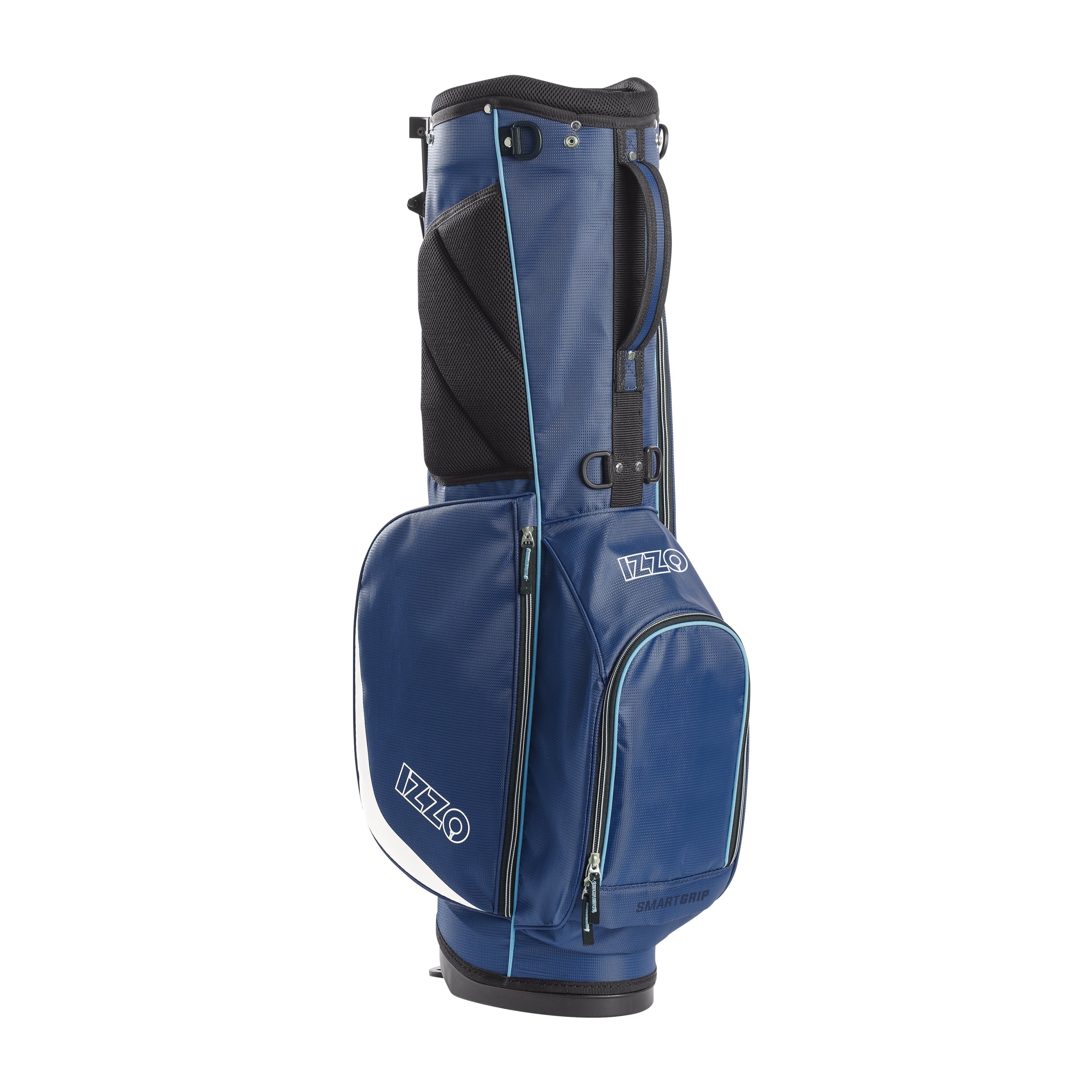 Izzo Golf Ultra-Lite Stand Bag - Grey/Lime