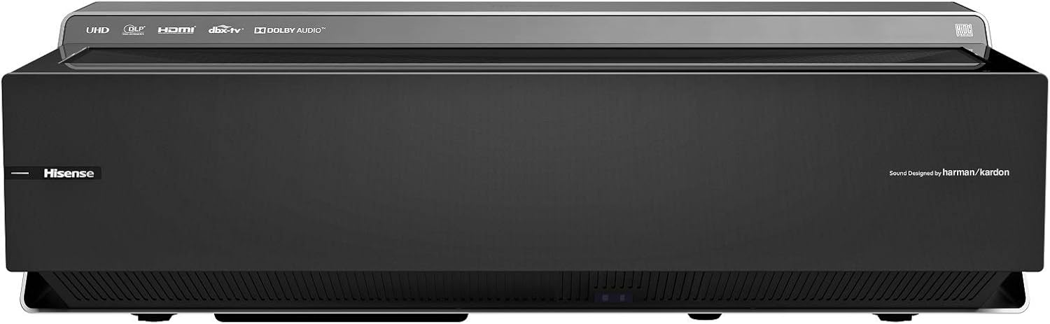Hisense 120L10E 120-Inch 4K UHD Smart Laser Projector TV with Screen and 2.1 Audio System (2019)