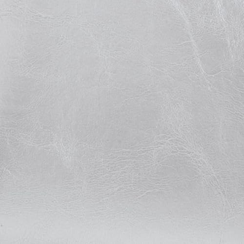 Tub Chair with Footstool Silver Faux Leather,Elegant Silver Tub Chair with Footstool: for Home or Office Living Room Furniture
