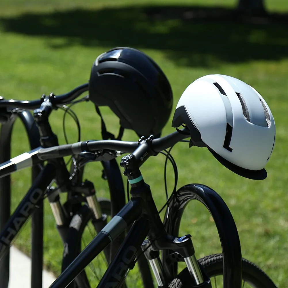 CRSURBANMWHT Coros SafeSound Urban Smart Cycling Helmet with Ear Opening Sound System, SOS Emergency Alert, and LED Tail Light | Bluetooth for Music and Phone Calls | Smart Remote | Lightweight