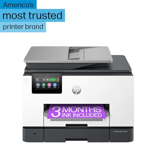 HP OfficeJet Pro 9135e All-in-One Printer, Color, Printer-for-Small Medium Business, Print, Copy, scan, fax, wireless. 3 month Instant Ink trial included ; Two-Sided Printing; Two-Side