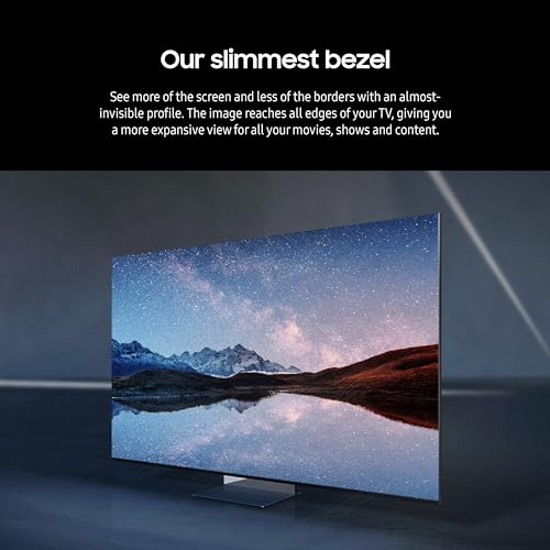 SAMSUNG 85-Inch Class QLED 8K QN900D Series Neo Quantum HDR Smart TV w/Dolby Atmos, Object Tracking Sound Pro, Infinity Edge, AI Motion Enhancer Pro