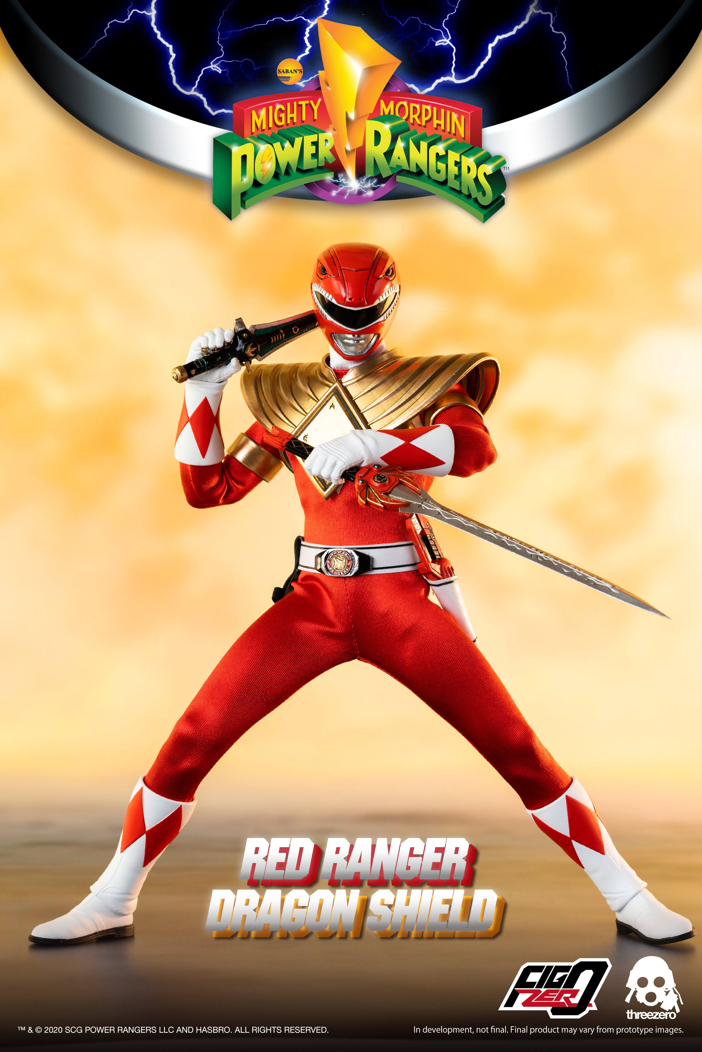 Power Rangers Dragon Shield Red Ranger PX 1/6 Scale Figure
