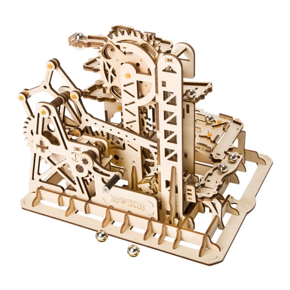 ROKR 3D Wooden Puzzle-Mechanical Model-Wooden Craft Kit-DIY Toy-Tower Coaster