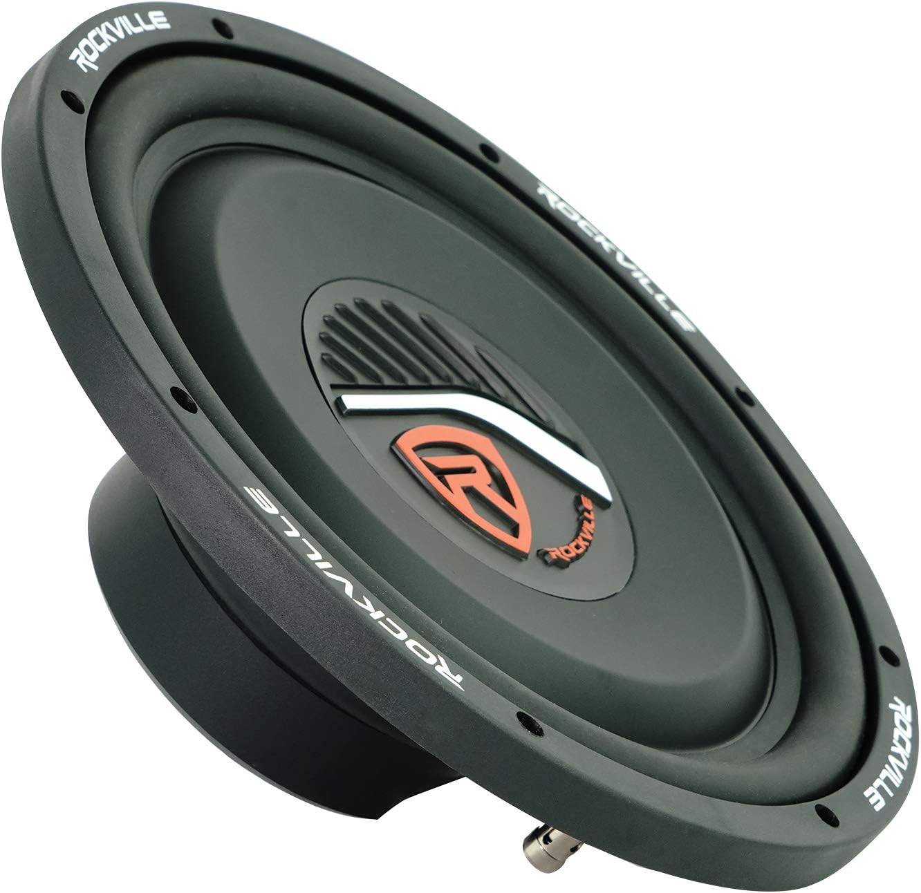 Rockville W12T4S2 12" Subwoofer+Amp+Behind Seat Ported Truck Sub Enclosurer Box