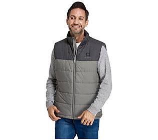 Ororo Men&s Heated Vest with Battery Pack, Size Medium, Gray