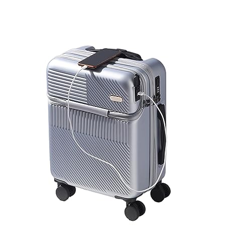 Luggage Suitcase Carry On Luggage 22inch Suitcases with USB Charging Port TSA Combination Lock Universal Wheel Luggage Checked Luggage