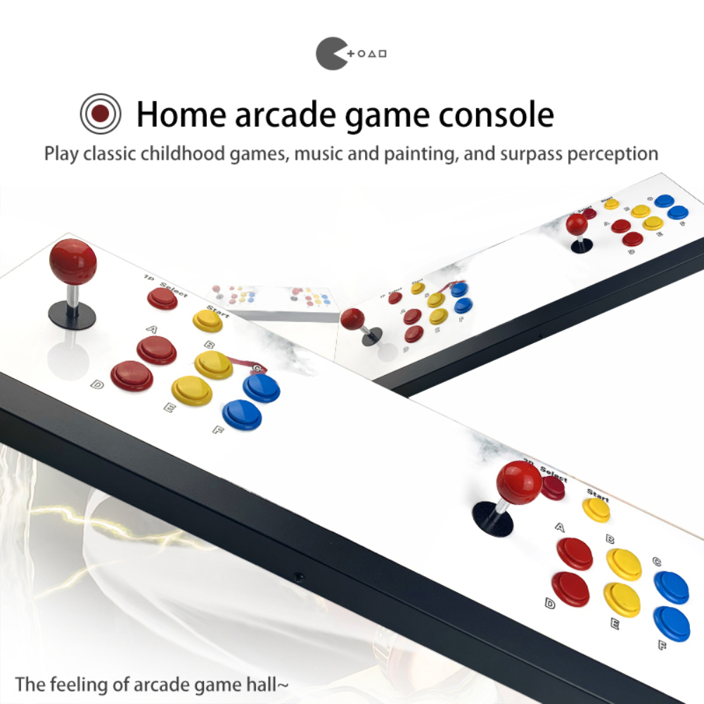 Retro Family Game Console Double Rocker Arcade Small Desktop All-in-one Vedio Game Console