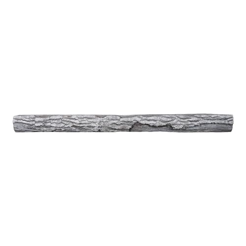 MANTELSDIRECT Mantels Direct Bozeman 60 Inch Non-Combustible Burncrete Concrete Fireplace Mantel Shelf in Driftwood Grey - Looks & Feels Like Real Wood