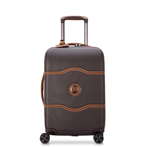 DELSEY PARIS Chatelet Air 2.0 Hardside Luggage with Spinner Wheels, Angora, Checked-Large 28 Inch