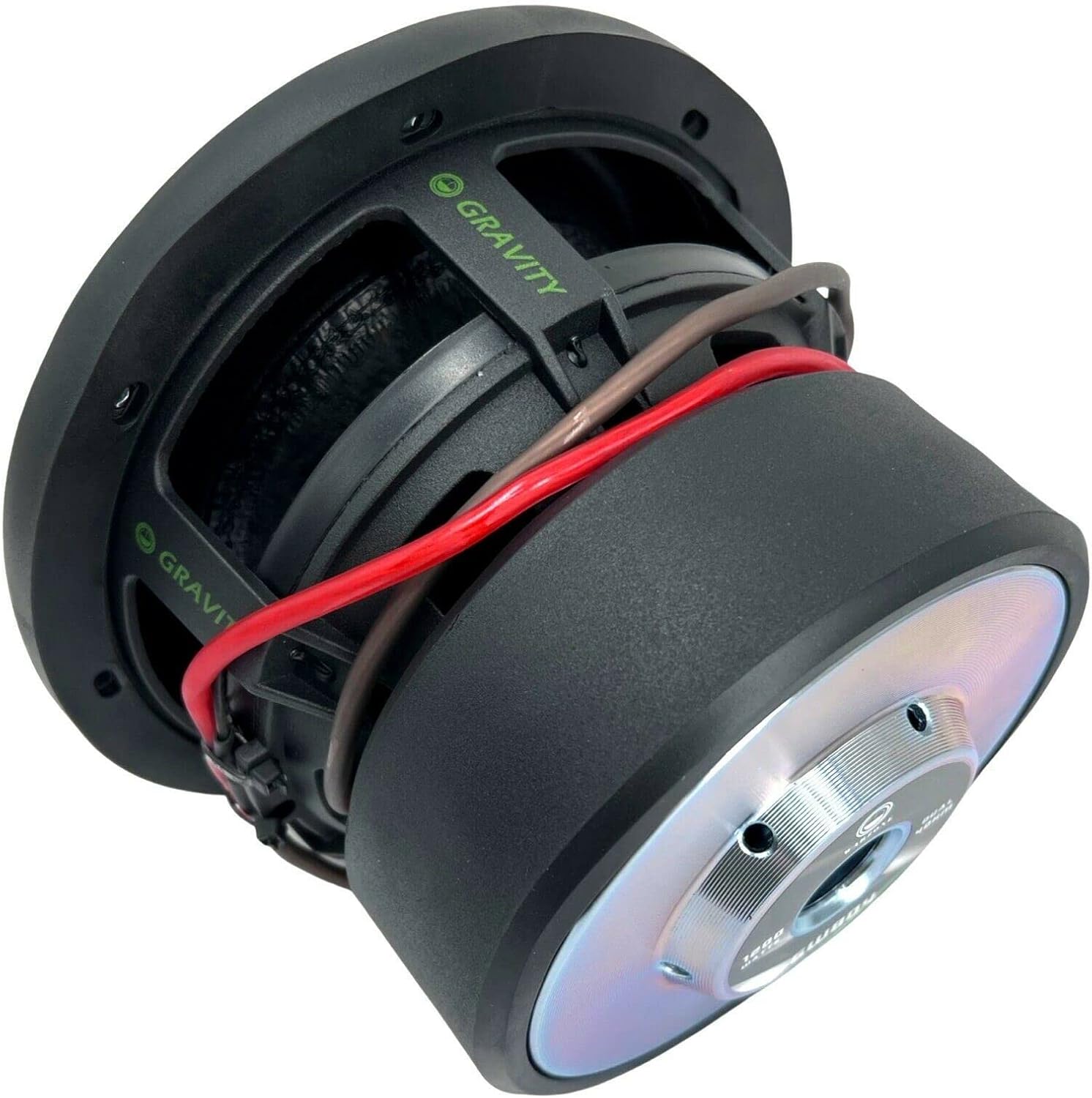 2X Gravity 8 Inch 1200 Watt Car Audio Subwoofer w/ 4 Ohm DVC Power 8' Sub Pair - Feature Dual Voice Coil, Thick Magnet, Design for Car, ATV, Van, High Performance Car Show