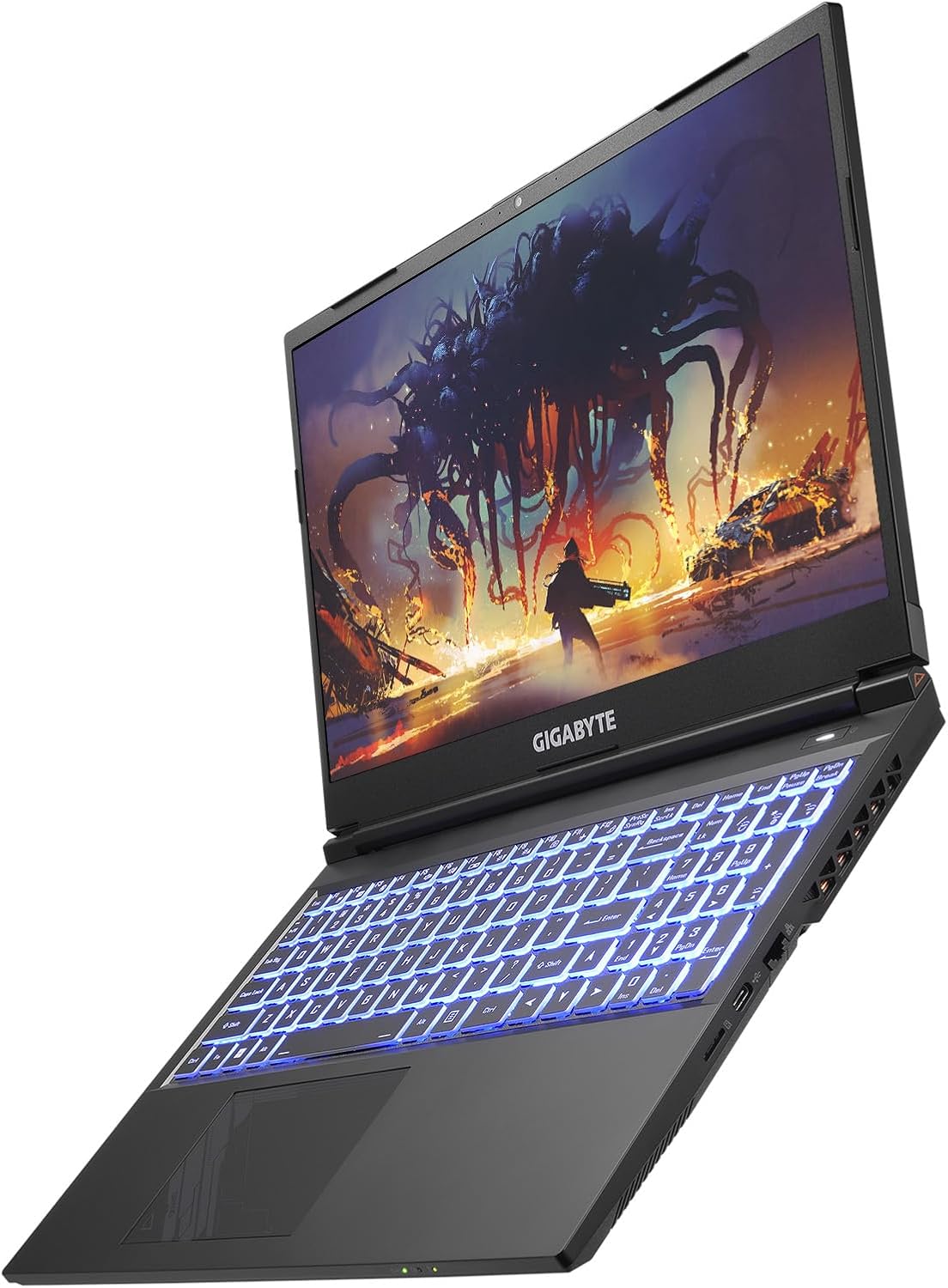 GIGABYTE G5 KE - 15.6" FHD 144Hz, NVIDIA GeForce RTX 3060 Laptop GPU 6GB GDDR6, Intel Core i5-12500H, 16GB Memory, 512GB SSD, Win11 Home, Gaming Laptop (G5 KE-52US213SH-R) (Renewed)