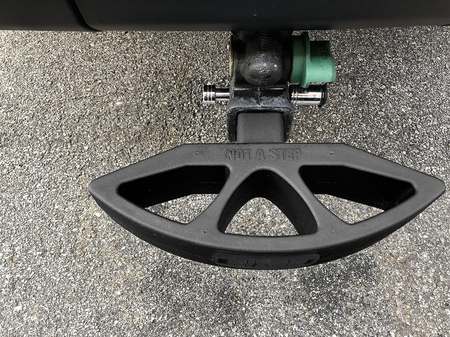 HitchHammer XL - Rear Hitch Mounted Bumper Guard. Flexible Rubber - Tougher Than Steel! Pack of 2