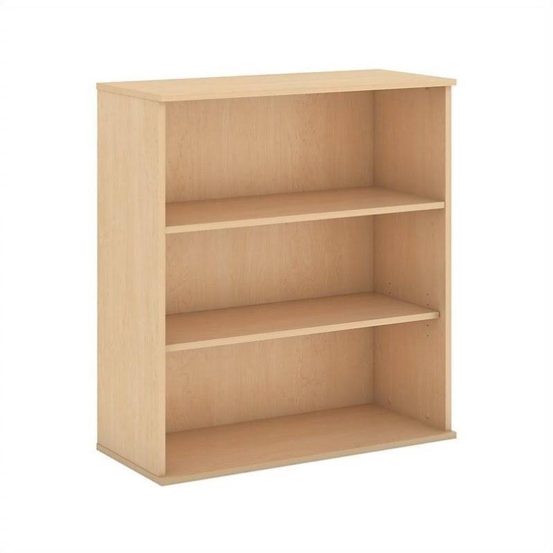Bowery Hill 48H 3 Shelf Bookcase in Natural Maple - BH-503113