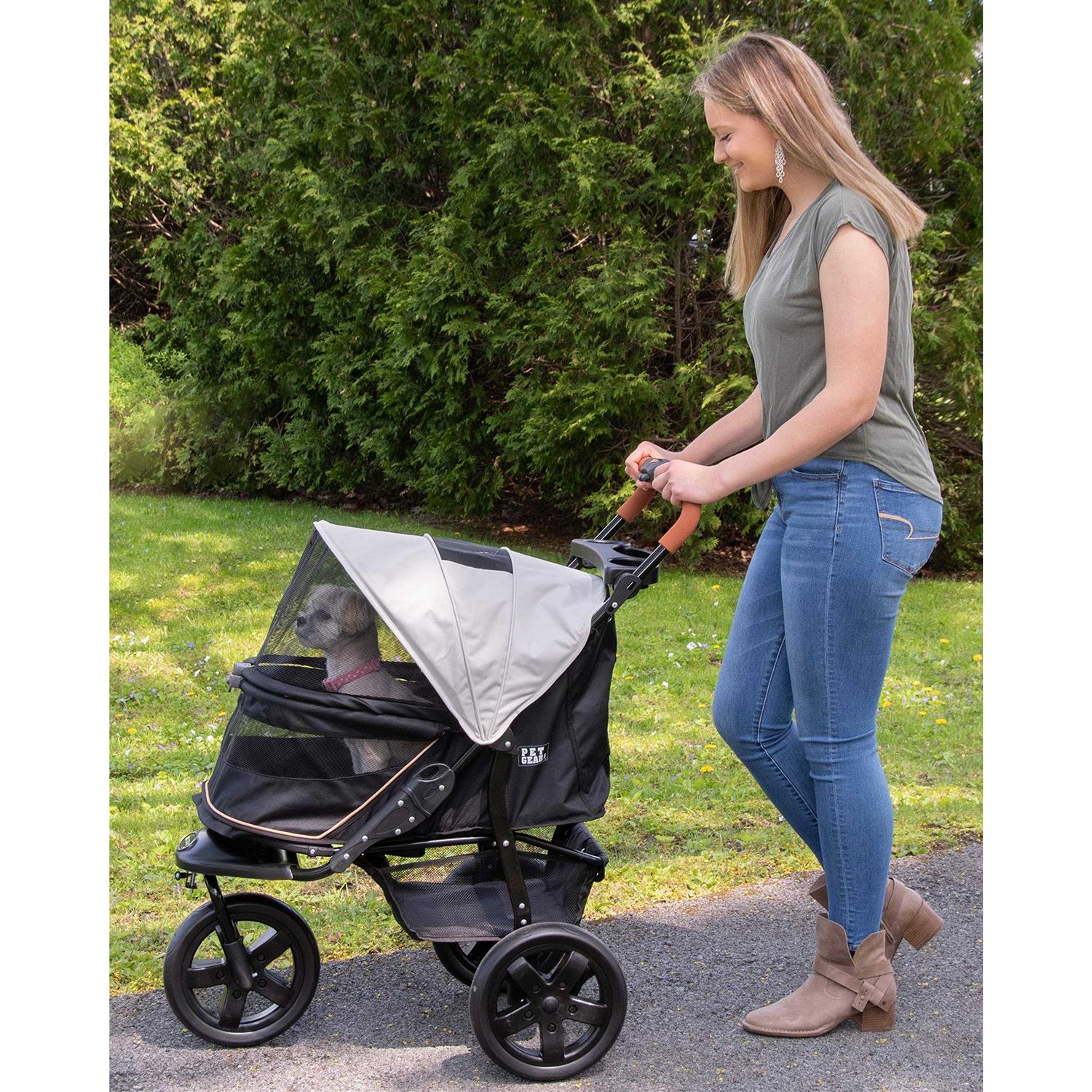 Pet Gear AT3 No-Zip Pet Stroller - Pet Supplies online store