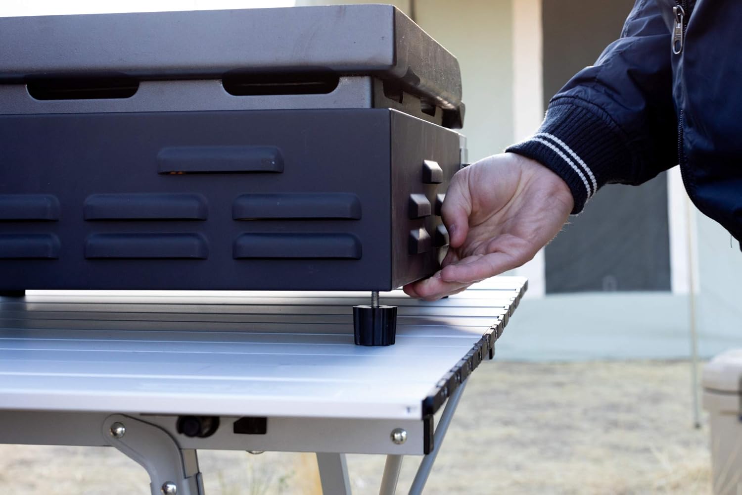 Camp Chef Versatop Portable Flat Top Grill 250 and Griddle (FTG250) - Compatible 14 Accessories