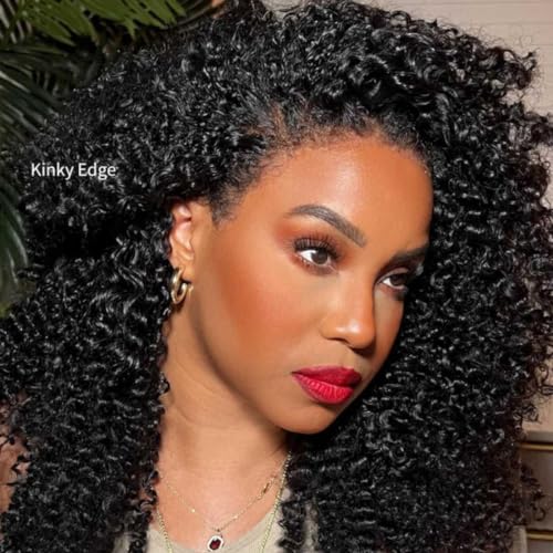 Beauty Forever 12inch Curly Glueless Wigs Human Hair 7X5 Bye Bye Knots Wear and Go Bob Wig with Reddish Brown,Pre Plucked Pre Cut HD Lace Short Curly Wig for Women 150% Density 33B Color