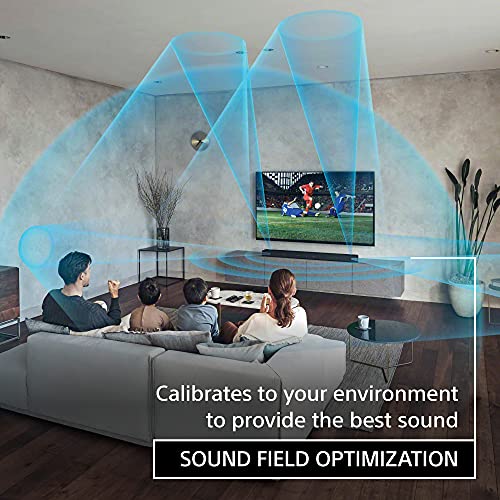 Sony HT-A7000 7.1.2ch 500W Dolby Atmos Sound Bar Surround Sound Home Theater with Sony SA-RS3S Wireless Rear Speakers