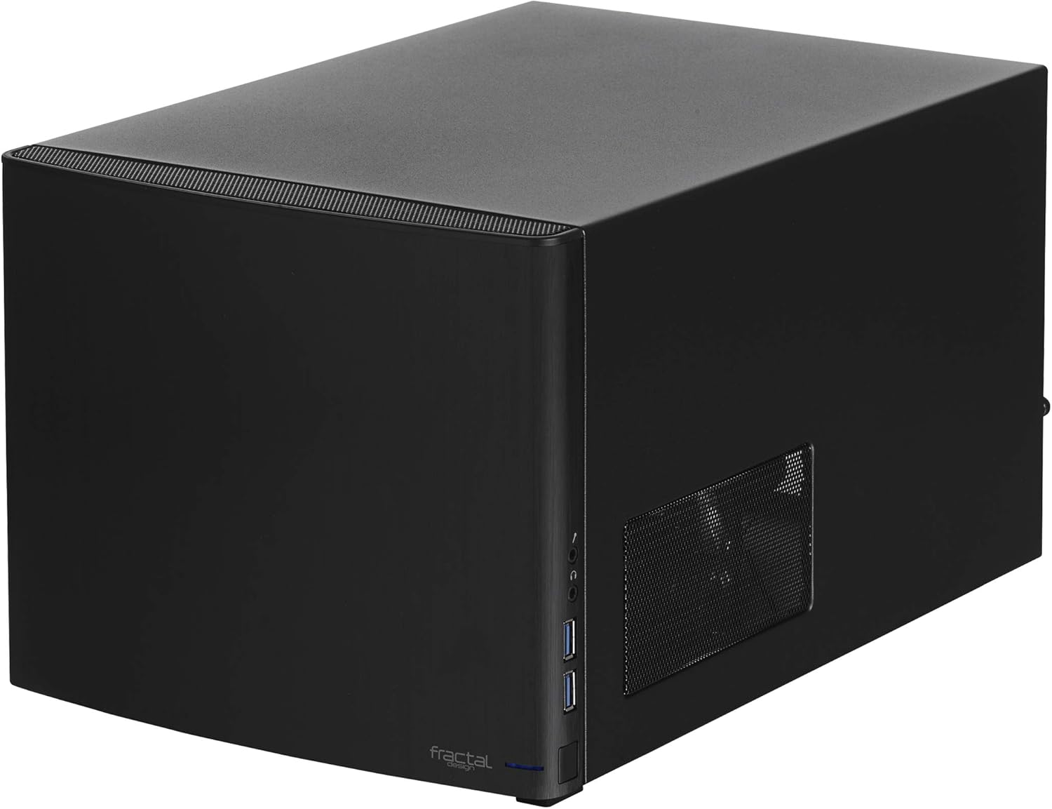Fractal Design Node 304 - Black - Mini Cube Compact Computer Case - Small Form Factor - Mini ITX – Mitx - High Airflow - Modular Interior - 3X Silent R2 120mm Fans Included - USB 3.0